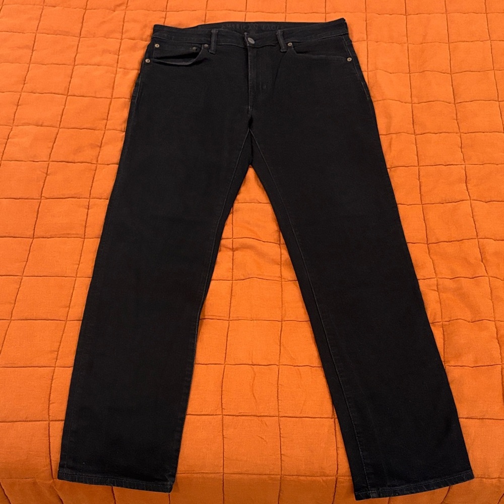 American Eagle Outfitters Men's Black Jeans